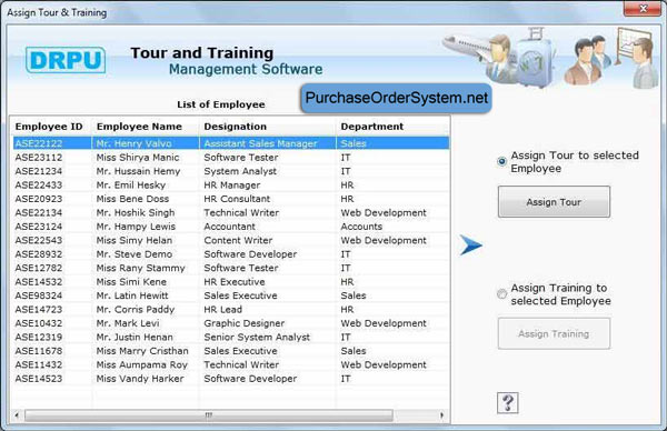 Employee Training Planner 4.0.1.5 screenshot