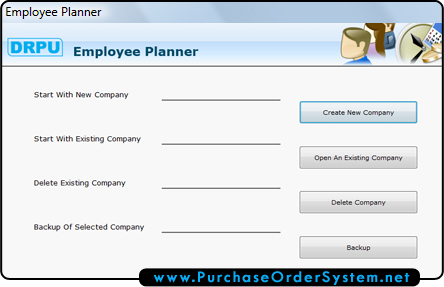 Employee Planner Software