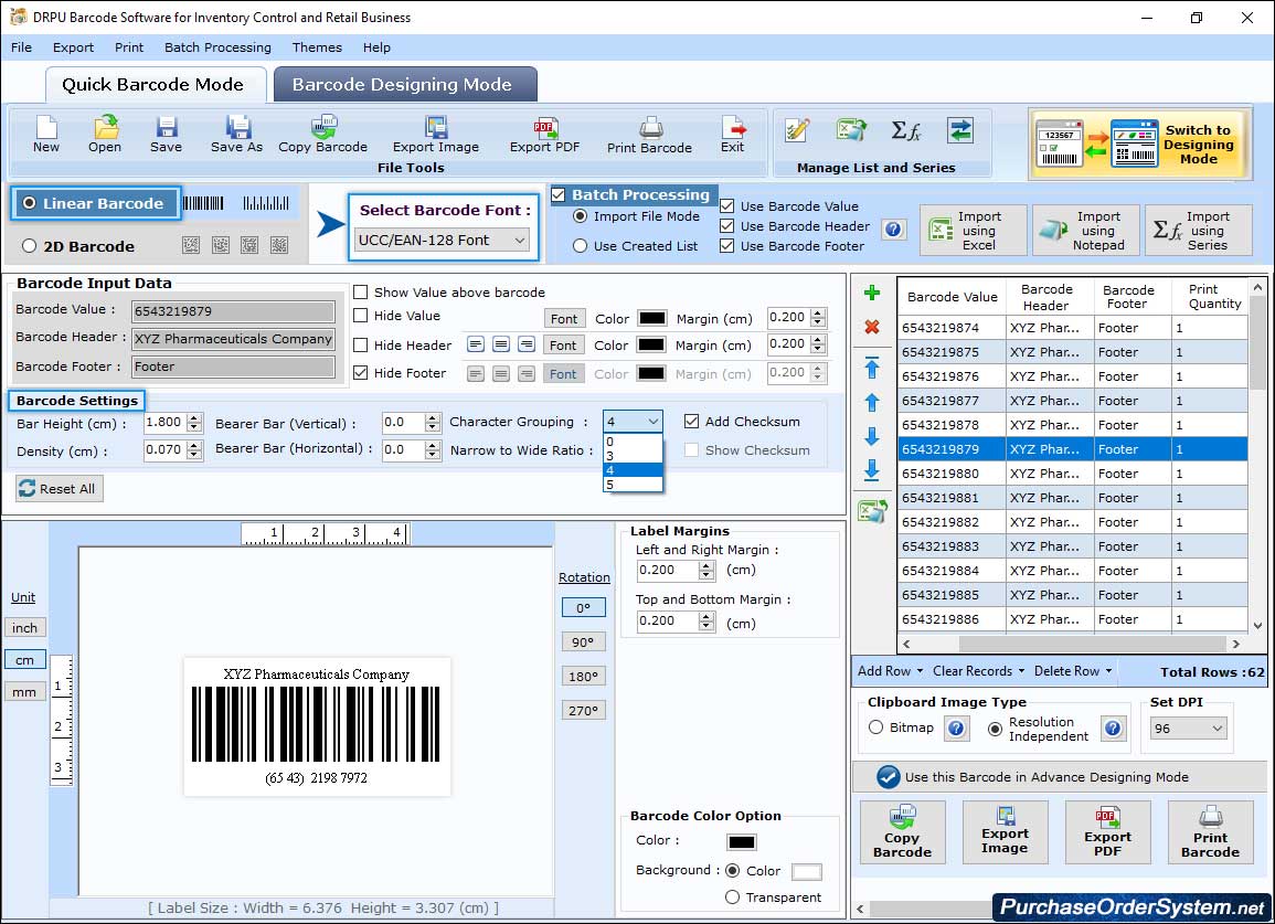 Barcode Label Maker Software - Retail Business Industry