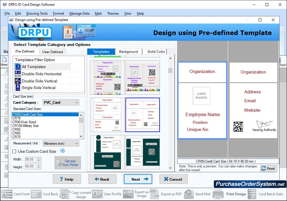 ID Card Designing Software